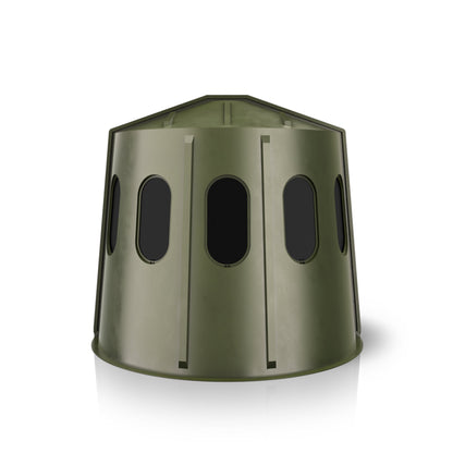 Maverick 6-Shooter Deer Hunting Blind in Green with Tinted Windows - 00207