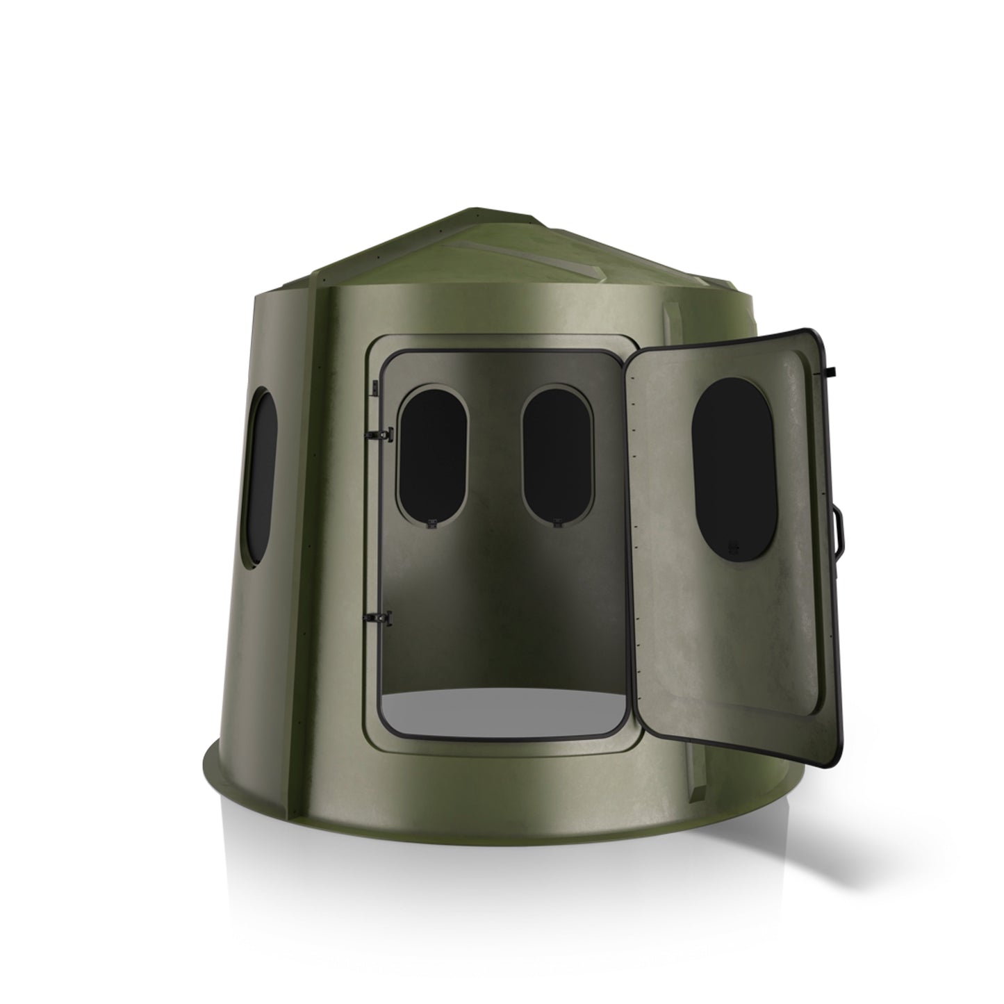 Maverick 6-Shooter Deer Hunting Blind in Green with Tinted Windows - 00207