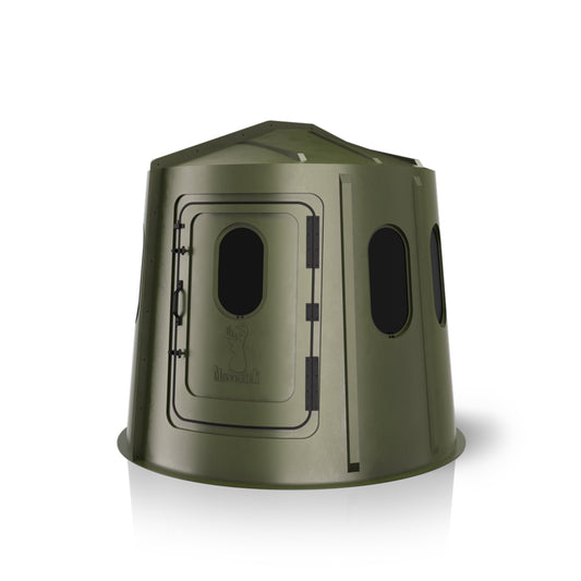 Maverick 6-Shooter Deer Hunting Blind in Green with Tinted Windows - 00207