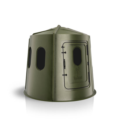 Maverick 6-Shooter Deer Hunting Blind in Green with Tinted Windows - 00207