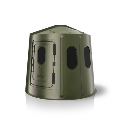 Maverick 6-Shooter Deer Hunting Blind in Green with Tinted Windows - 00207