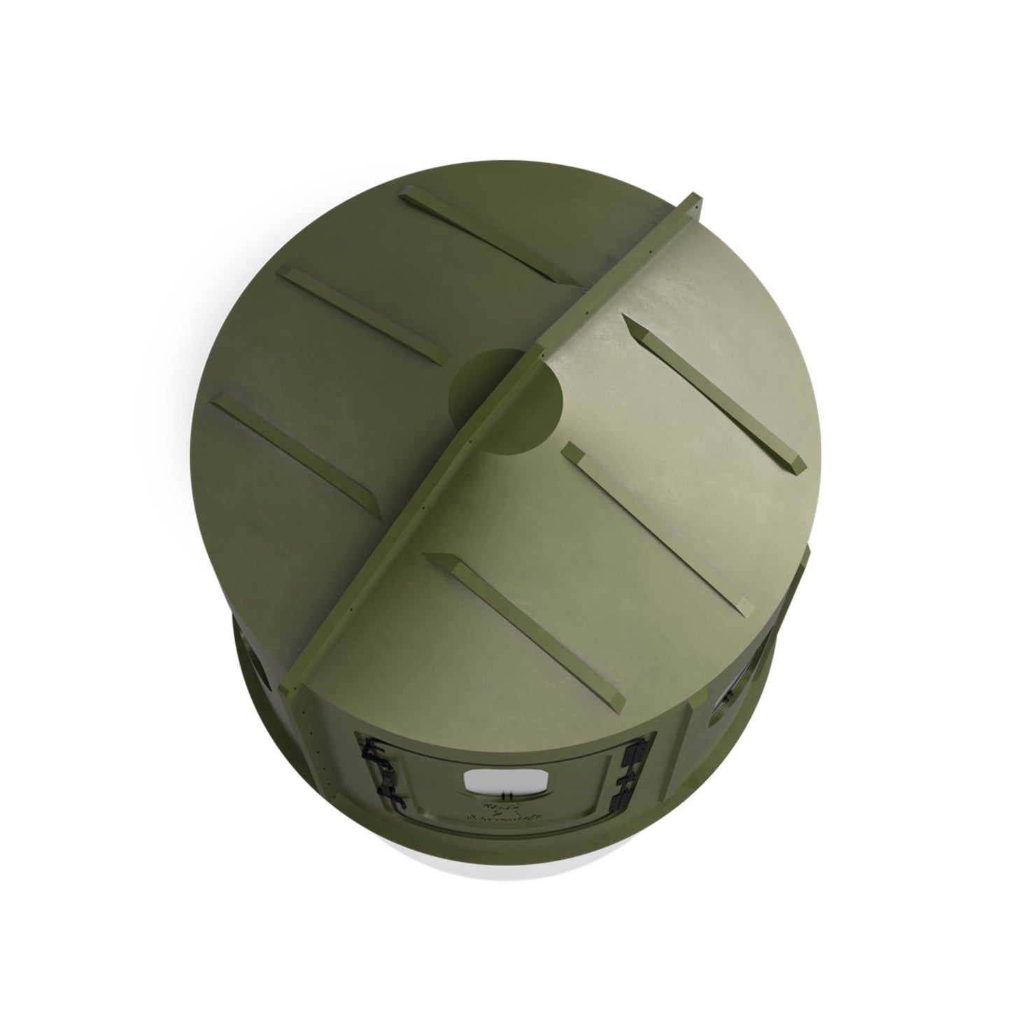 Maverick 6-Shooter Deer Hunting Blind in Green with Clear Windows - 00236