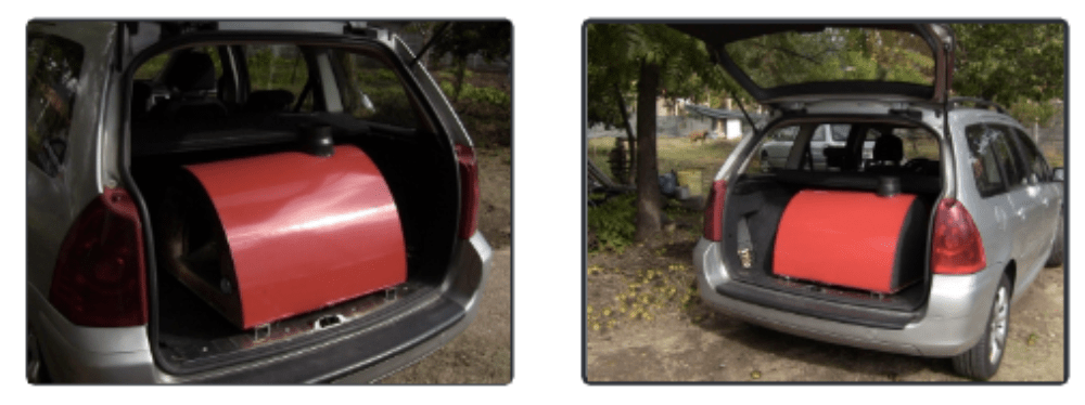 MAXIMUS MOBILE PIZZA OVEN RED **BEST SELLER**