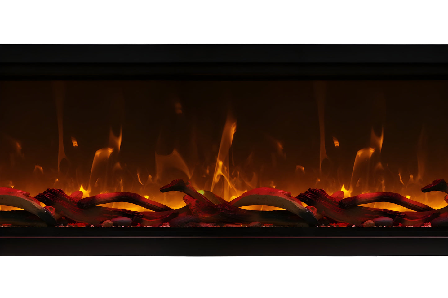 Remii 65" Extra Tall Deep Built-In Indoor and Outdoor Linear Electric Fireplace - 102765-XT