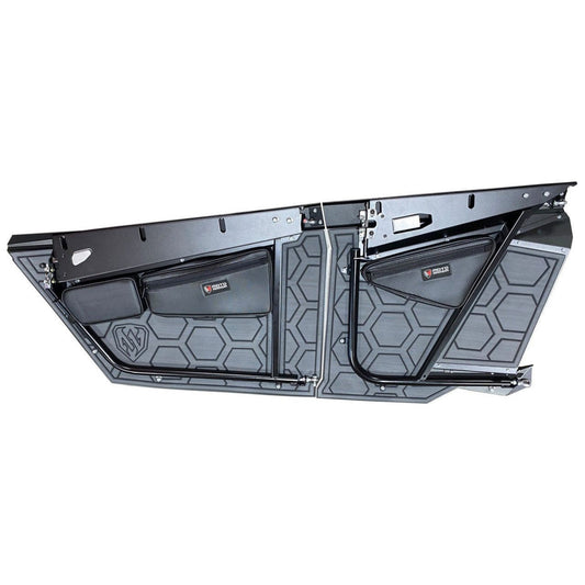 Moto Armor Polaris RZR Pro 4 Interior Door Lining - MA-RZPRO4-LINER-BLK/BLU-N