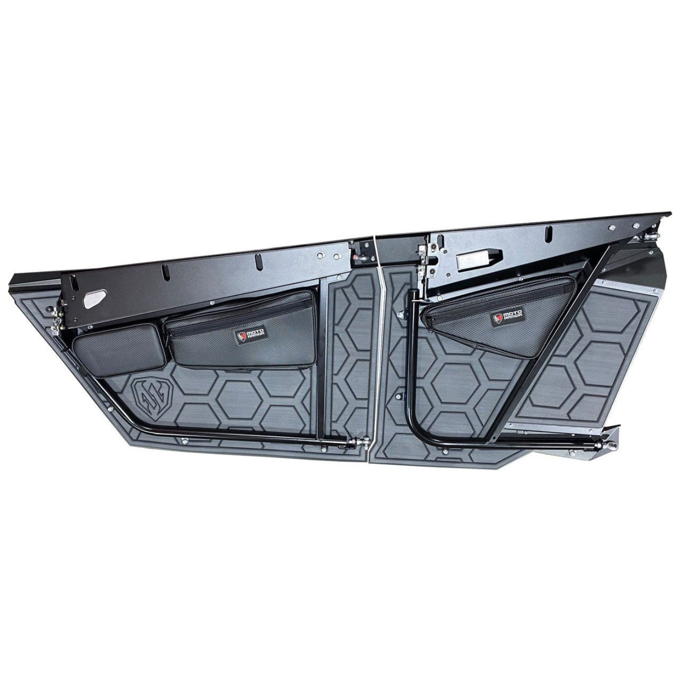 Moto Armor Polaris RZR Pro 4 Interior Door Lining - MA-RZPRO4-LINER-BLK/BLU-N