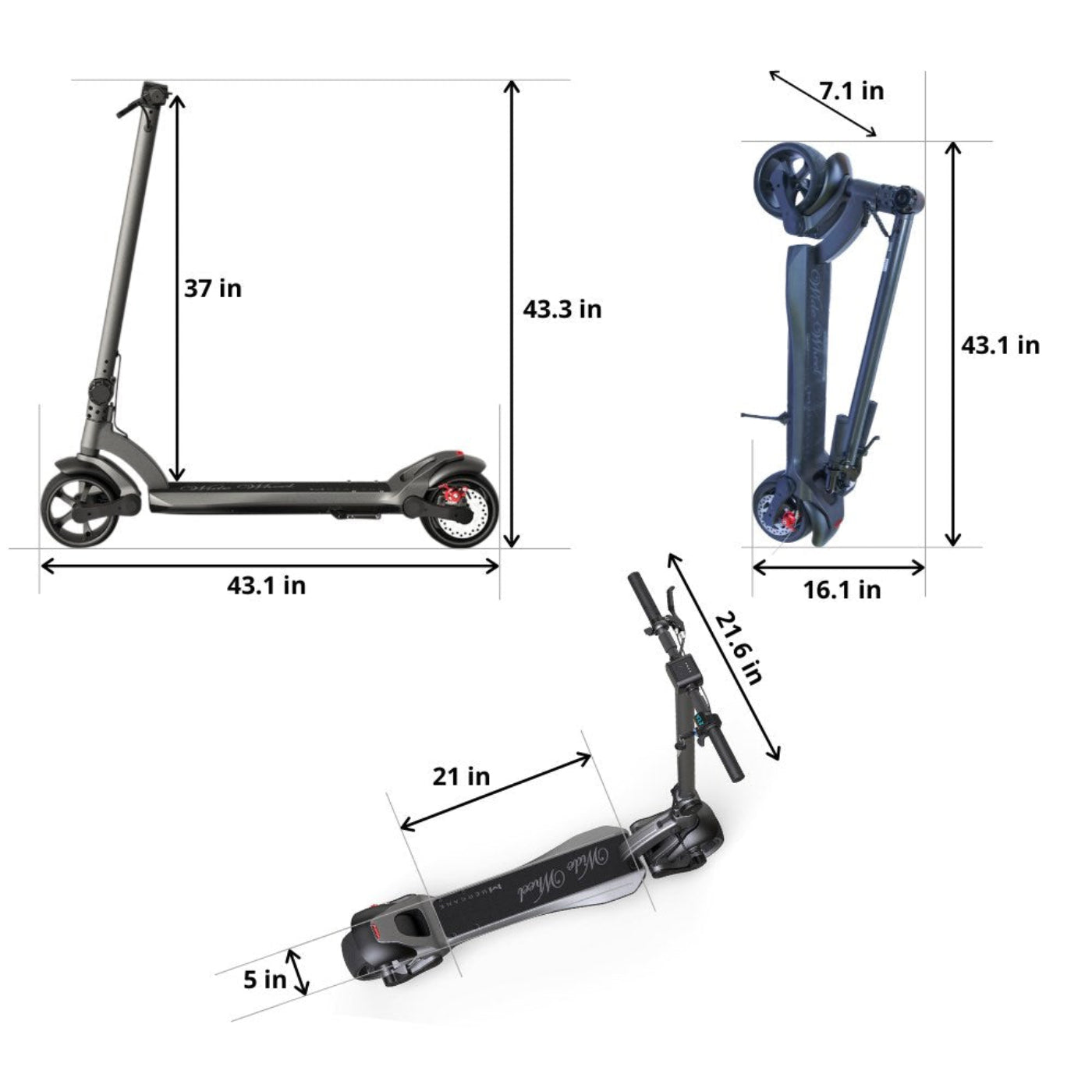 MERCANE WideWheel PRO - FLD-WW1000-PRO