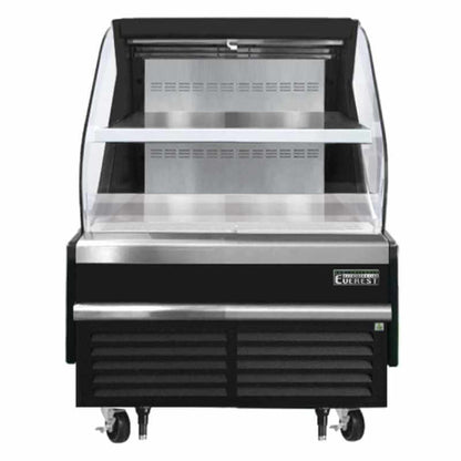 Everest Commercial 37" Open Air Display Merchandiser Horizontal - EOMH-36-B-35-T