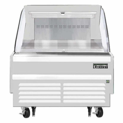 Everest Commercial 37" Open Air Display Merchandiser Horizontal - EOMH-36-W-35-S