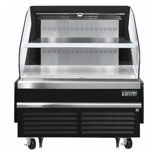 Everest Commercial 48" Open Air Display Merchandiser Horizontal - EOMH-48-B-35-T