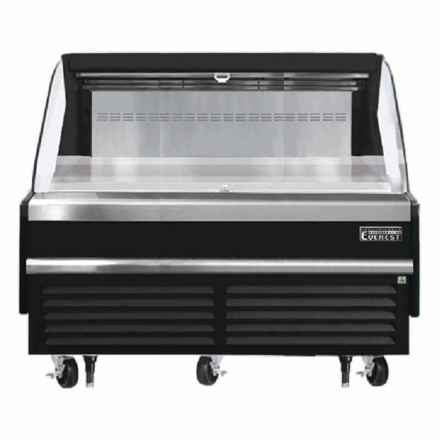 Everest Commercial 60" Horizontal Open Air Display Merchandiser - EOMH-60-B-35-S