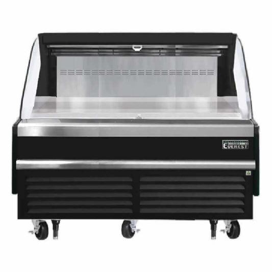 Everest Commercial 60" Horizontal Open Air Display Merchandiser - EOMH-60-B-35-S