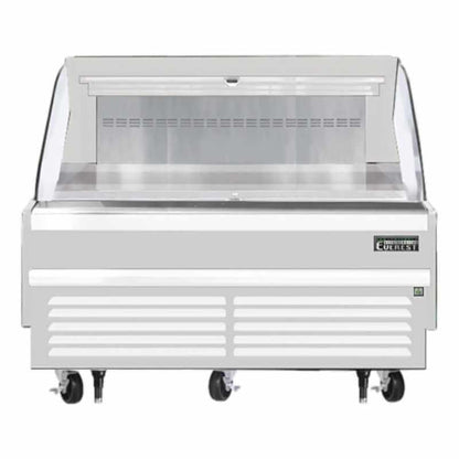 Everest Commercial 60" Horizontal Open Air Display Merchandiser - EOMH-60-W-35-S