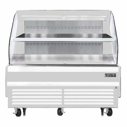 Everest Commercial Air Display Merchandiser Refrigerator Horizontal 15.2 cu. ft. - EOMH-72-W-35-T