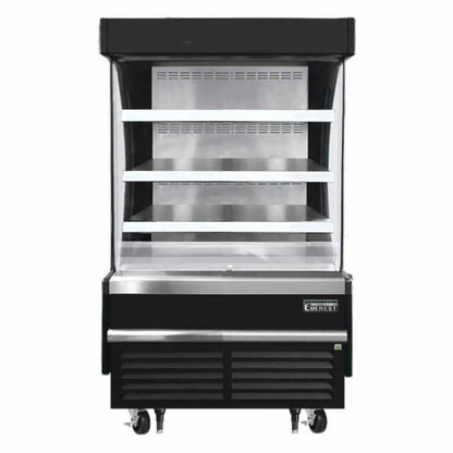 Everest Commercial 37" Open Air Display Merchandiser Vertical - EOMV-36-B-28-S