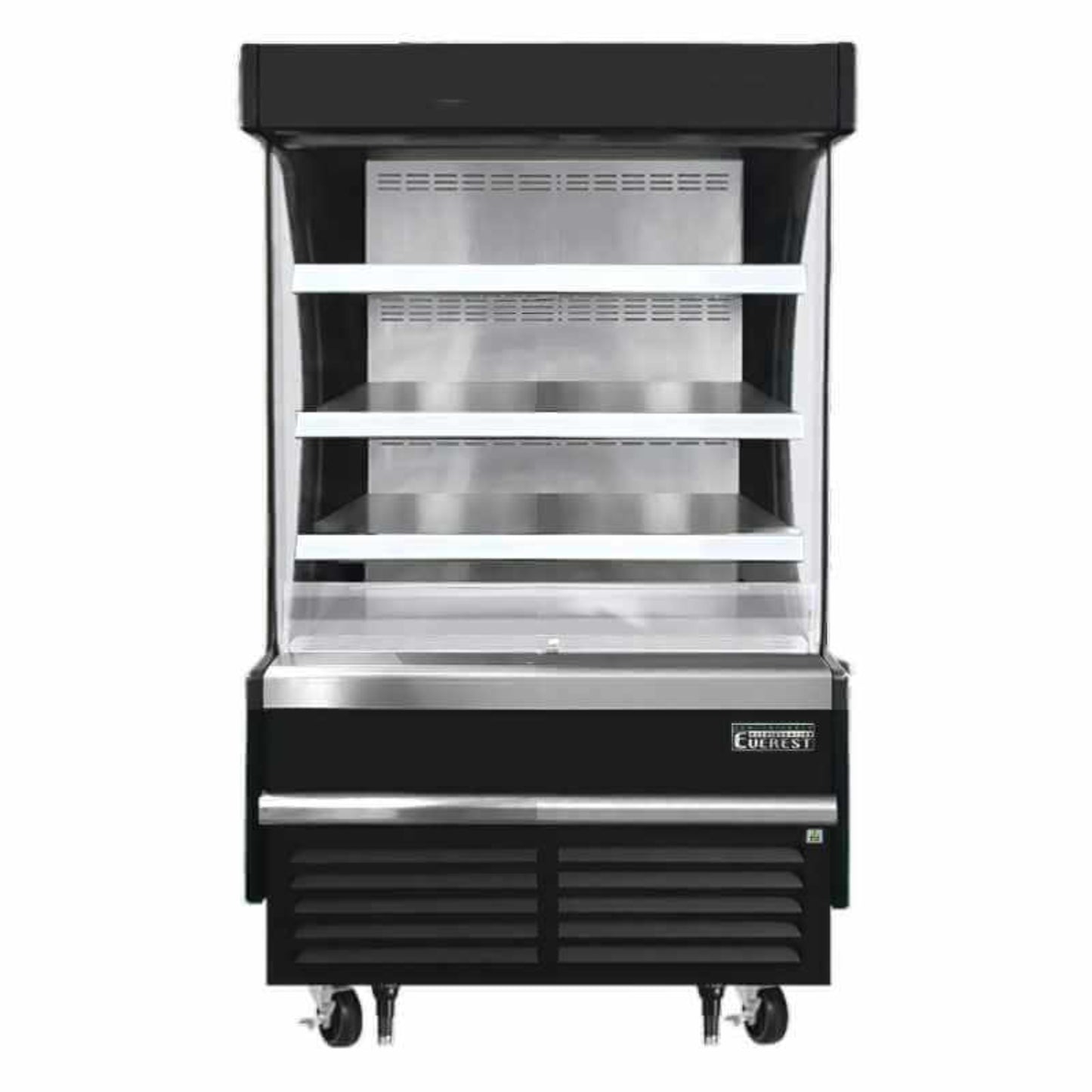 Everest Commercial 37" Open Air Display Merchandiser Vertical - EOMV-36-B-28-S