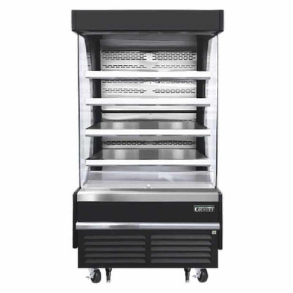 Everest Commercial 37" Open Air Display Merchandiser Vertical - EOMV-36-B-35-T