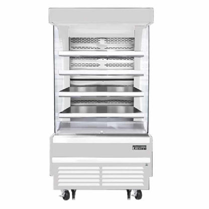 Everest Commercial 37" Vertical Open Air Display Merchandiser - EOMV-36-W-35-T