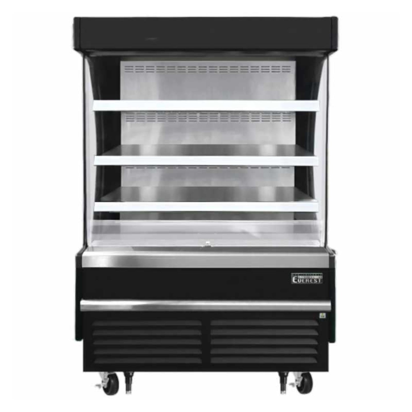 Everest Commercial 48" Open Air Display Merchandiser Vertical - EOMV-48-B-28-S