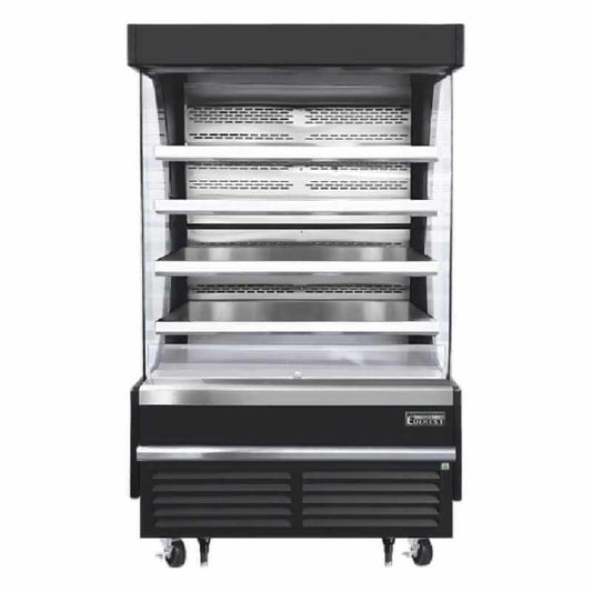 Everest Commercial 48" Open Air Display Merchandiser Vertical - EOMV-48-B-35-T