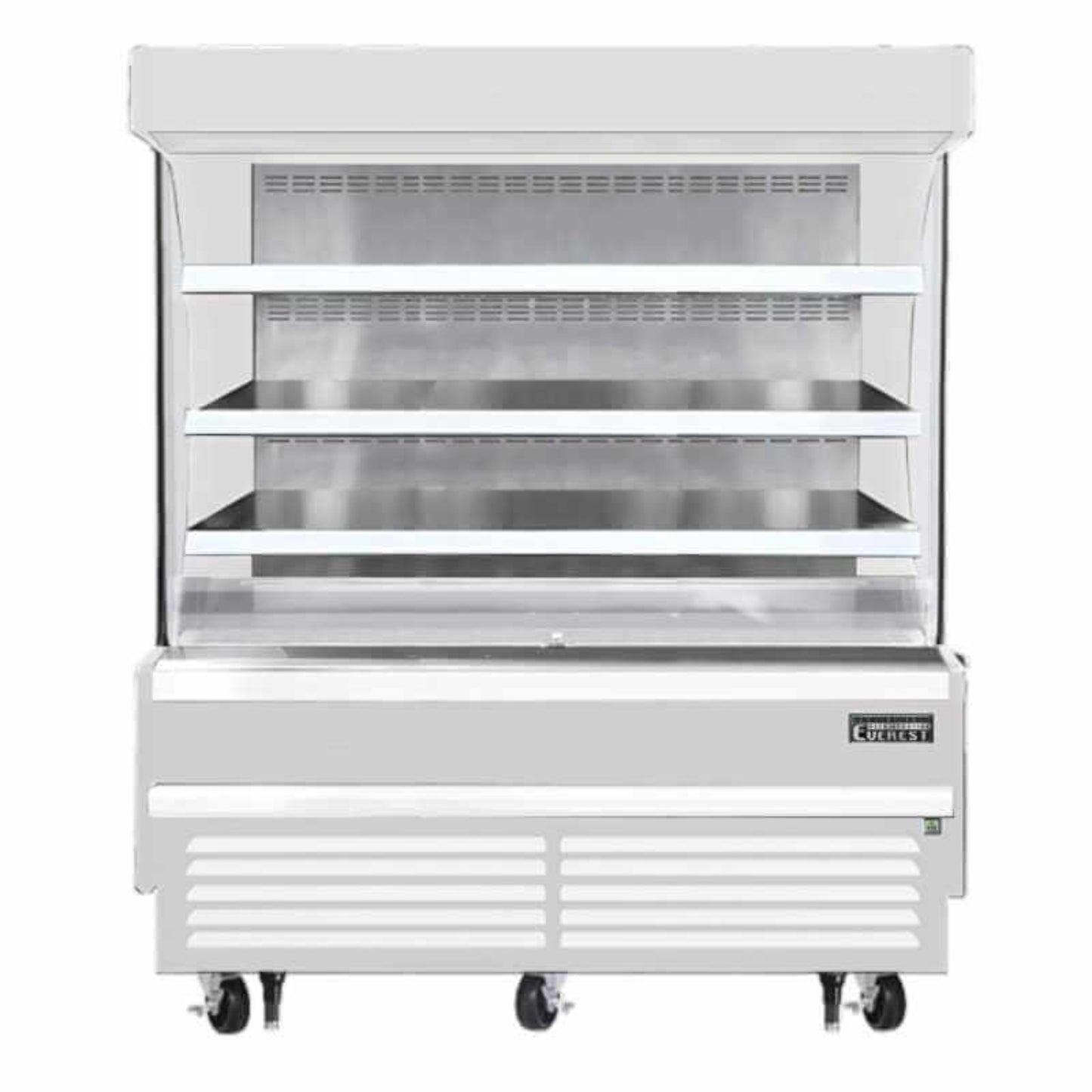 Everest Commercial 60" Vertical Open Air Display Merchandiser - EOMV-60-W-28-S