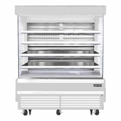 Everest - EOMV-72-W-35-T, Commercial 73" Vertical Open Air Display Merchandiser Refrigerator 37 cu. ft. - EOMV-72-W-35-T