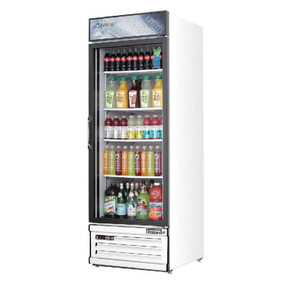 Everest Commercial 24" 1 Swing Glass Door Merchandiser Refrigerator - EMGR20