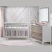 Tulip - Metro Convertible Crib and 3 Drawer Dresser XL