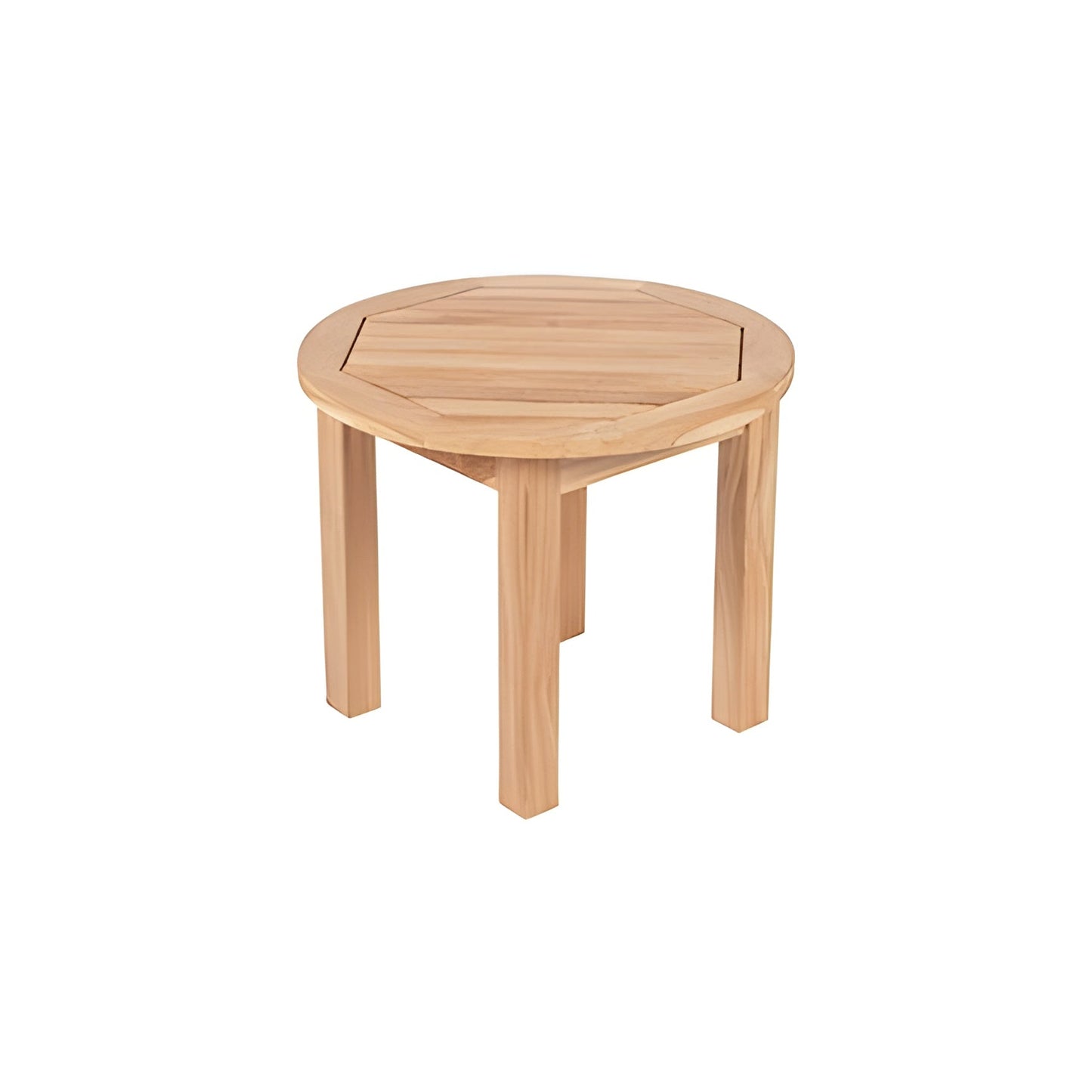 Royal Teak Collection Side Table Round - MIASTR