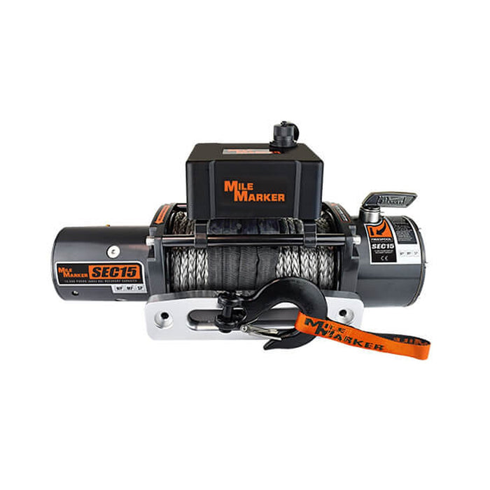 Mile Marker SEC12 – 12000 lb. Electric Winch - 76-50251BW