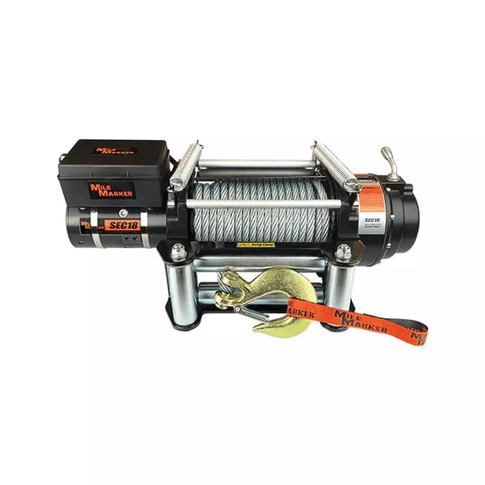 Mile Marker SEC18 – 18000 lb. Electric Winch - 77-50280W