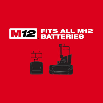 Milwaukee 2473-22 M12 1/2" - 1" Force Logic Press Tool Kit