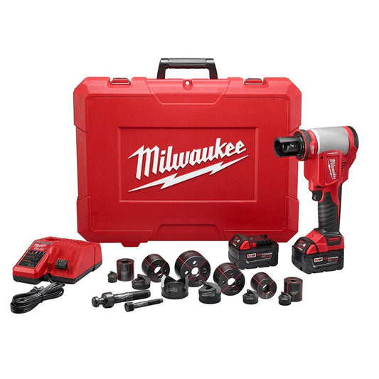 Milwaukee 2677-21 M18 FORCE LOGIC 6T Knockout Tool 1/2" - 2" Kit - 347020