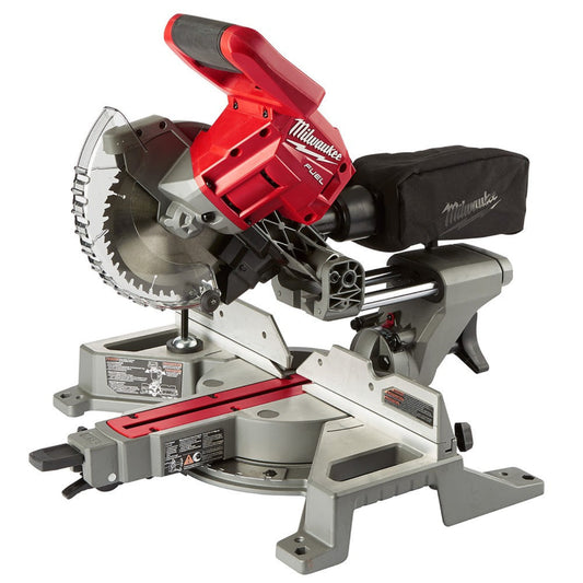 Milwaukee 2733-20 M18 FUEL 7-1/4" Dual Bevel Sliding Compound Miter Saw Bare Tool - 384442