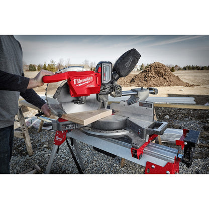 Milwaukee 2739-21HD M18 FUEL 12" Dual Bevel Sliding Compound Miter Saw Kit - 585880