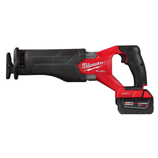 Milwaukee  2822-22 M18 FUEL SAWZALL Recip Saw W/ One-Key- 2 battery XC5.0 Kit - 629214