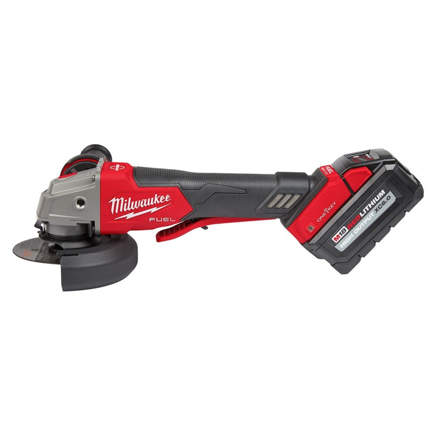 Milwaukee 2882-22 M18 FUEL 4-1/2" / 5" Braking Grinder w/ ONE-KEY  Paddle Switch, No-Lock Kit - 656497