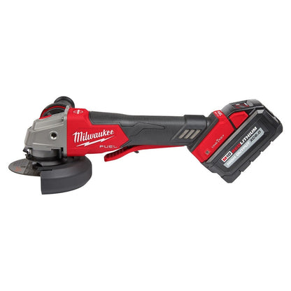 Milwaukee 2882-22 M18 FUEL 4-1/2" / 5" Braking Grinder w/ ONE-KEY  Paddle Switch, No-Lock Kit - 656497