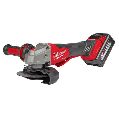 Milwaukee 2882-22 M18 FUEL 4-1/2" / 5" Braking Grinder w/ ONE-KEY  Paddle Switch, No-Lock Kit - 656497