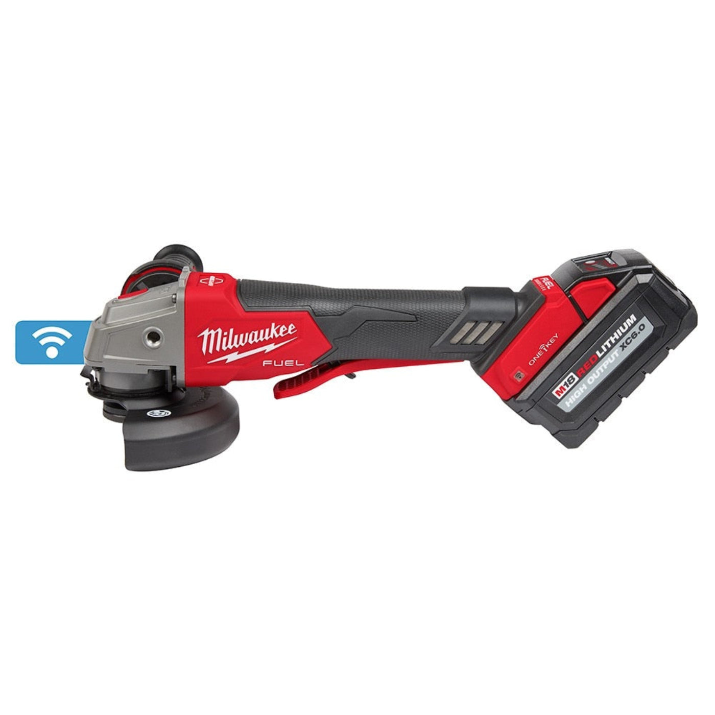 Milwaukee 2882-22 M18 FUEL 4-1/2" / 5" Braking Grinder w/ ONE-KEY  Paddle Switch, No-Lock Kit - 656497