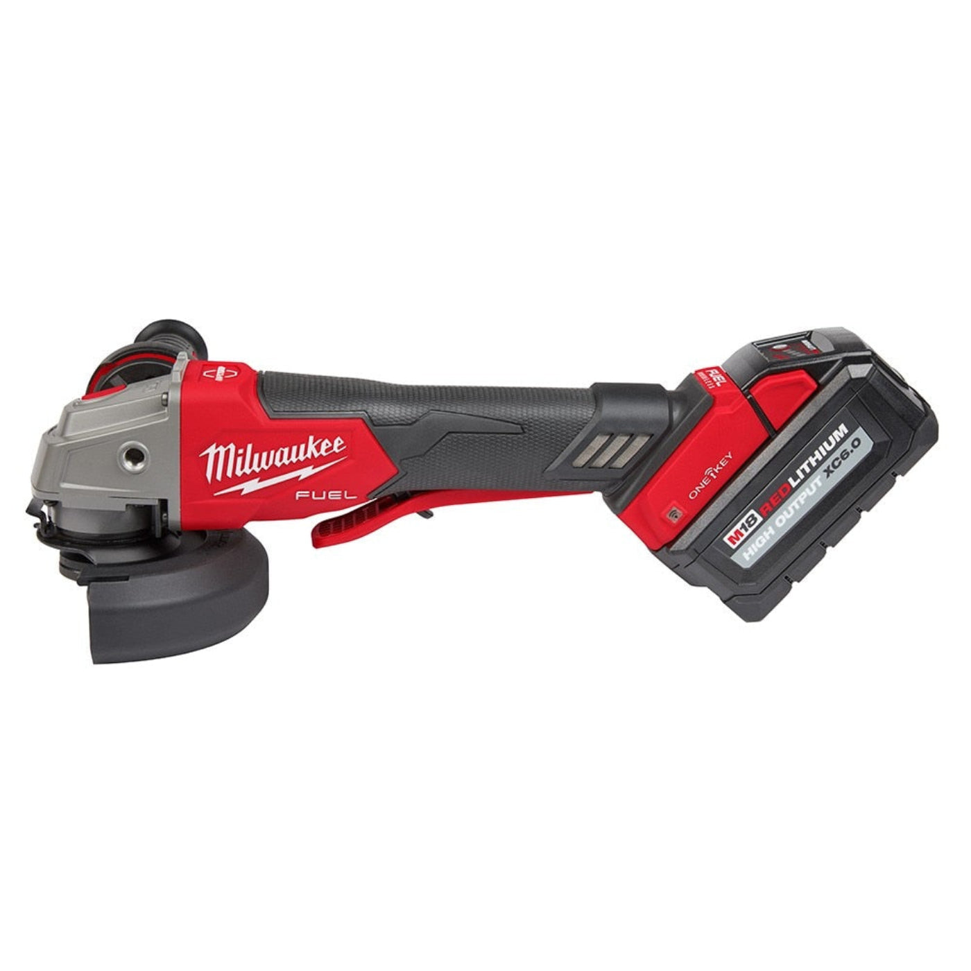 Milwaukee 2882-22 M18 FUEL 4-1/2" / 5" Braking Grinder w/ ONE-KEY  Paddle Switch, No-Lock Kit - 656497
