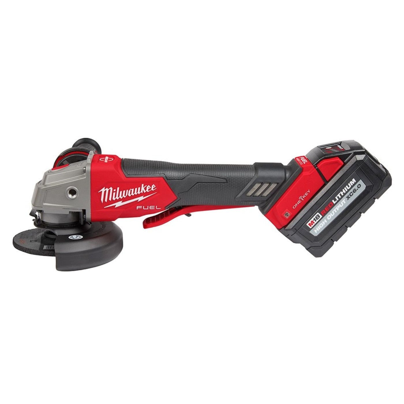 Milwaukee 2882-22 M18 FUEL 4-1/2" / 5" Braking Grinder w/ ONE-KEY  Paddle Switch, No-Lock Kit - 656497