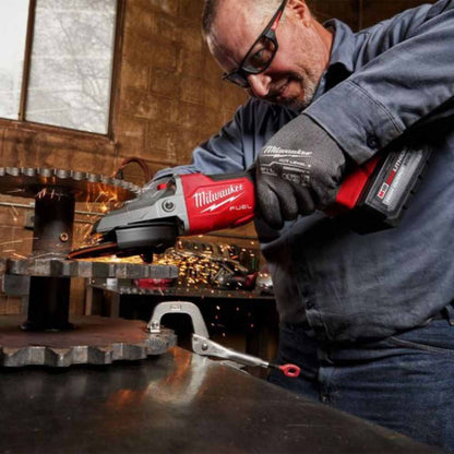 Milwaukee 2886-20 M18 FUEL 5" Flathead Braking Grinder, Paddle Switch No-Lock, Bare - 673265