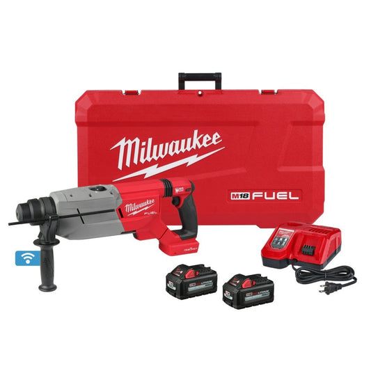 Milwaukee 2916-22 M18 FUEL 1-1/4" SDS Plus D-Handle Rotary Hammer Kit w/ ONE-KEY - 719558