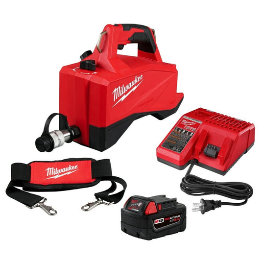 Milwaukee 3120-21 M18 Brushless Single Acting 60 in 3 10,000psi Hydraulic Pump - 754143