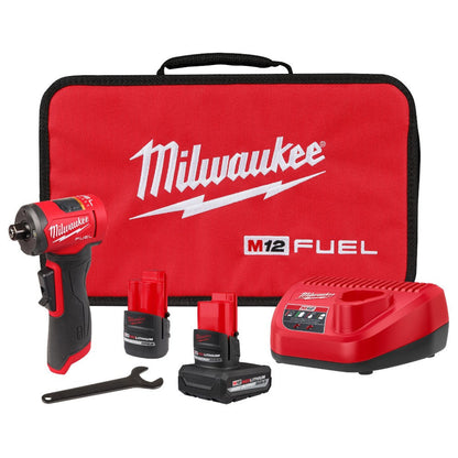 Milwaukee 3485-22 M12 FUEL 1/4" Right Angle Die Grinder Kit - 801881