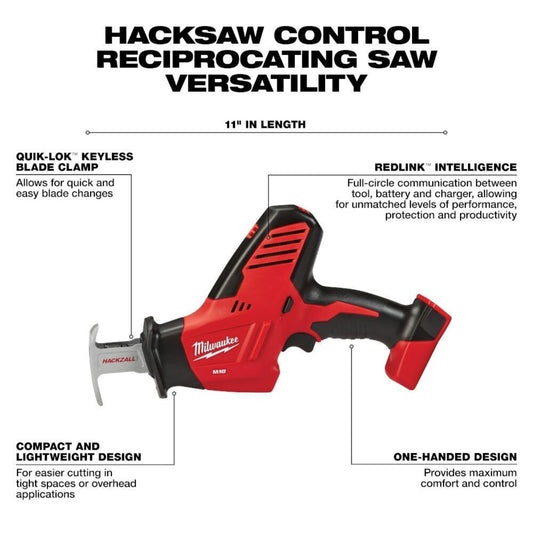 Milwaukee 3693-24CX M18 4-Tool Combo Kit - 756542