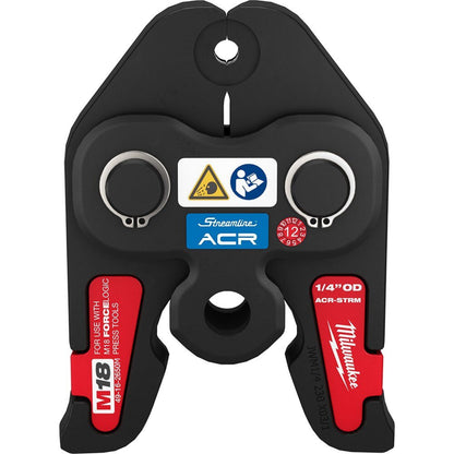 Milwaukee 49-16-2650M 1/4" Streamline ACR Press Jaw for M18 FORCE LOGIC Press Tools - 656505