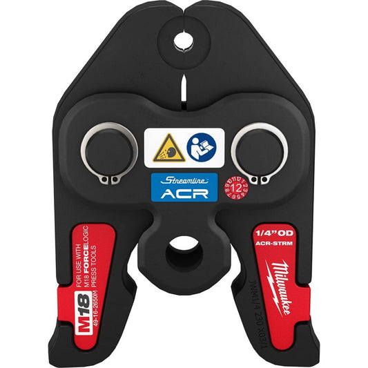 Milwaukee 49-16-2650M 1/4" Streamline ACR Press Jaw for M18 FORCE LOGIC Press Tools - 656505