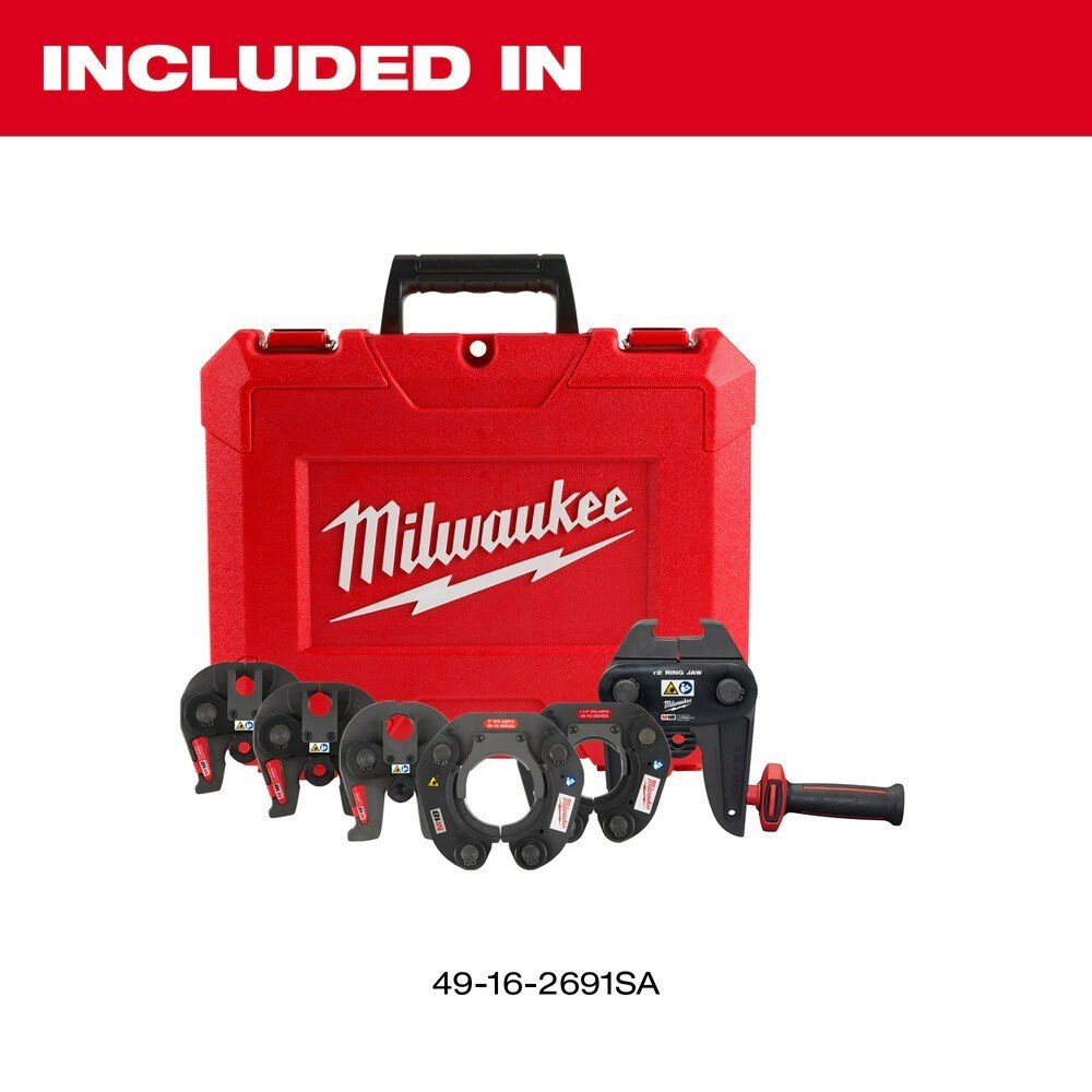 Milwaukee 49-16-2655SA 2" IPS-ASP Press Ring for M18 FORCE LOGIC Long Throw Press Tool